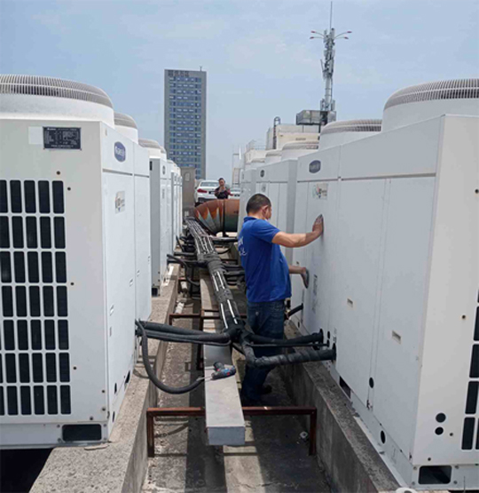 大洼中央空调制热和不制冷系统维修方法